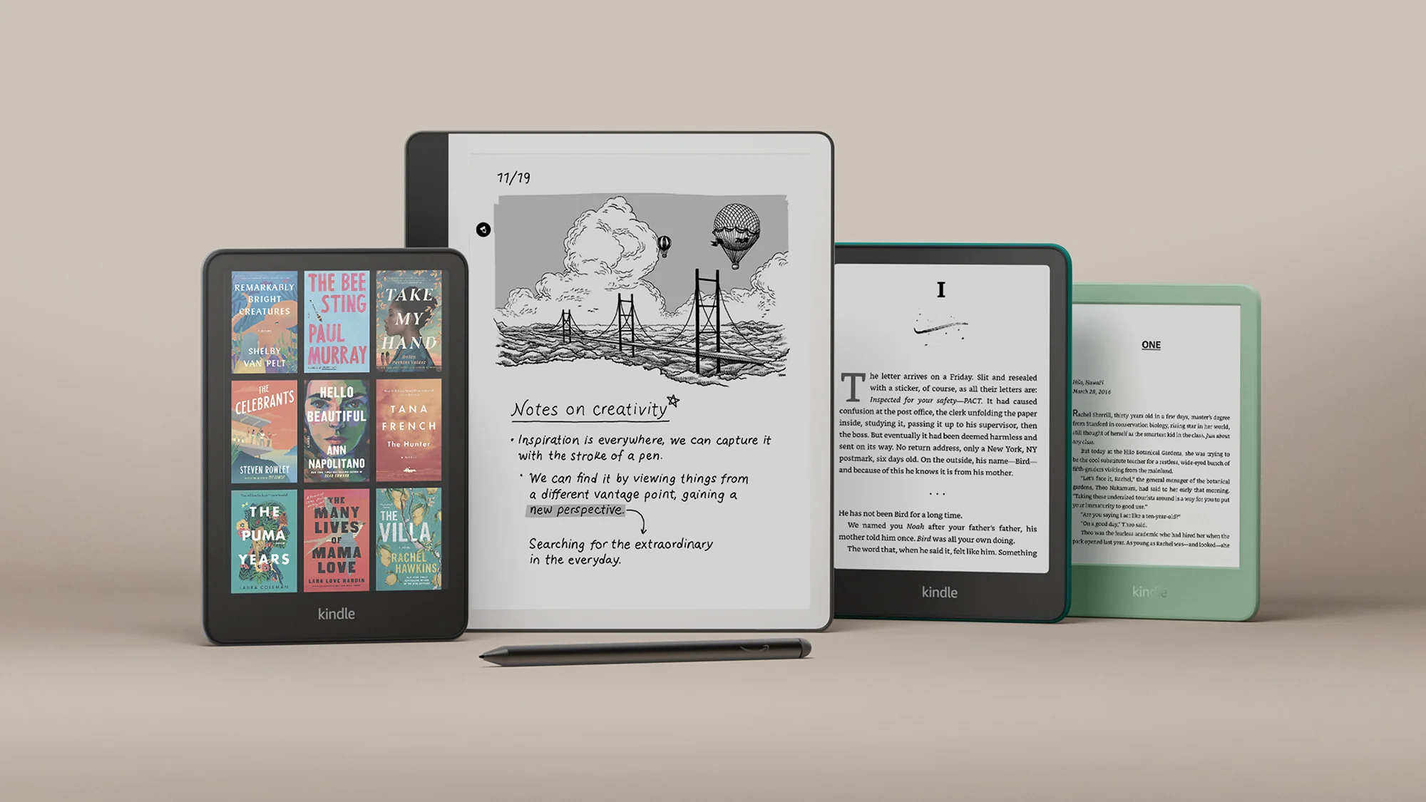 new kindle e-readers 2024