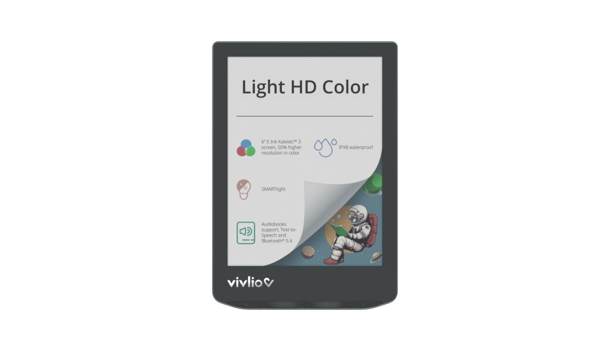 Vivlio Light HD Color: a New French Color e-reader