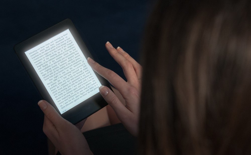 ereader blue light