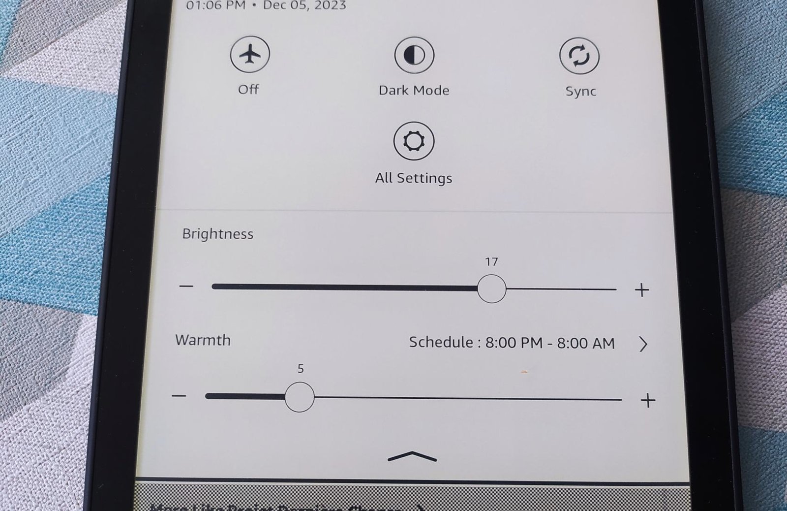 change language kindle ereader