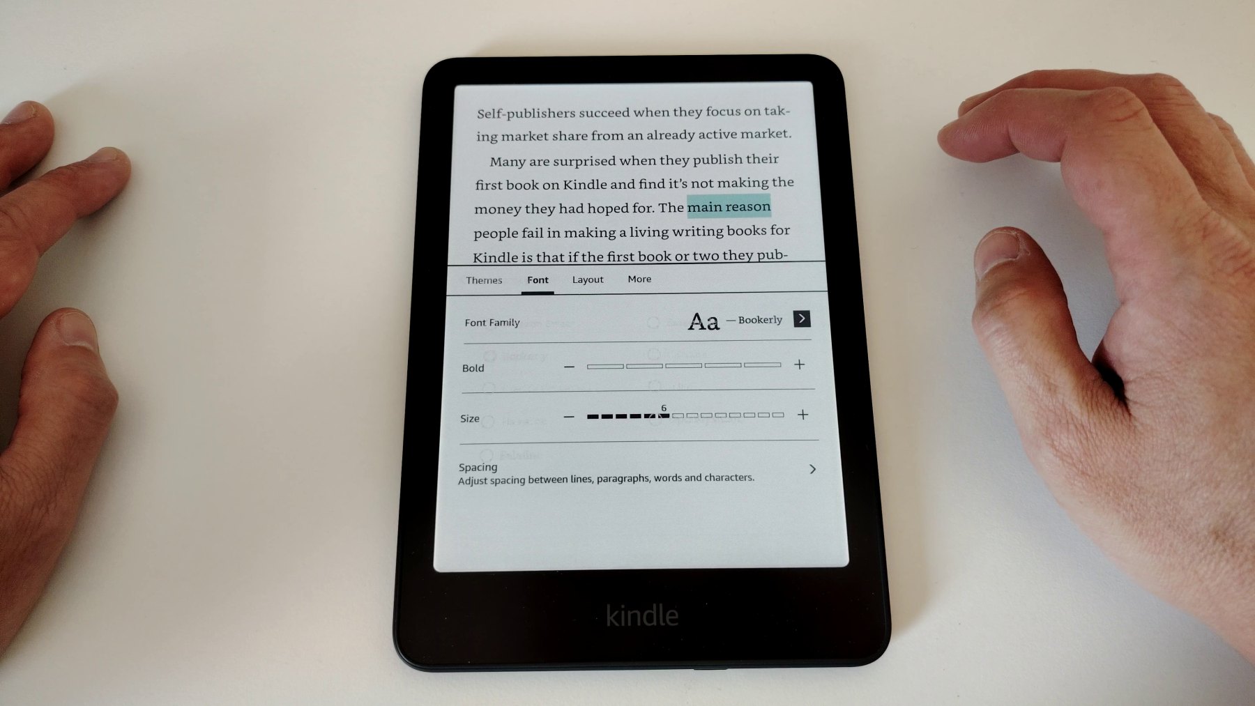 kindle colorsoft review