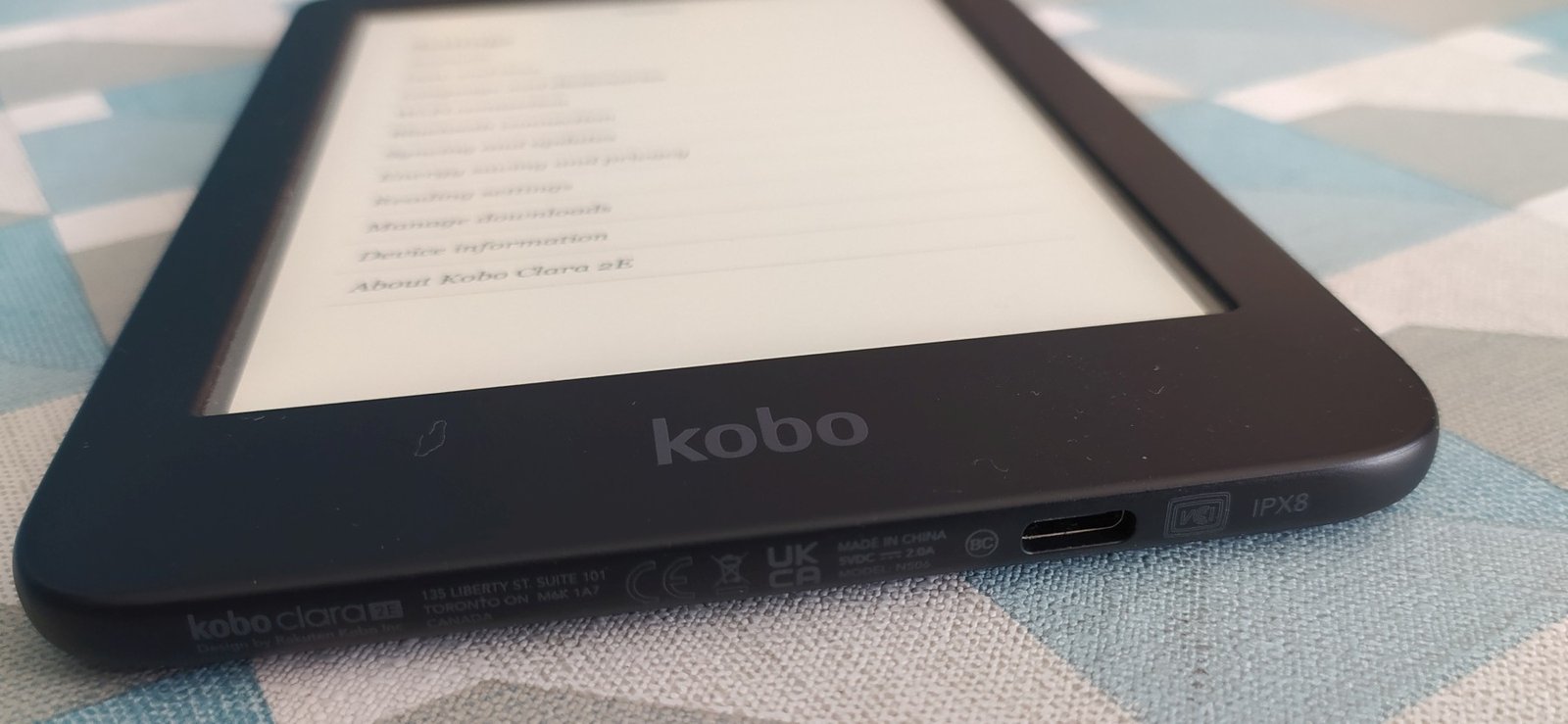 kobo clara 2e usb-c