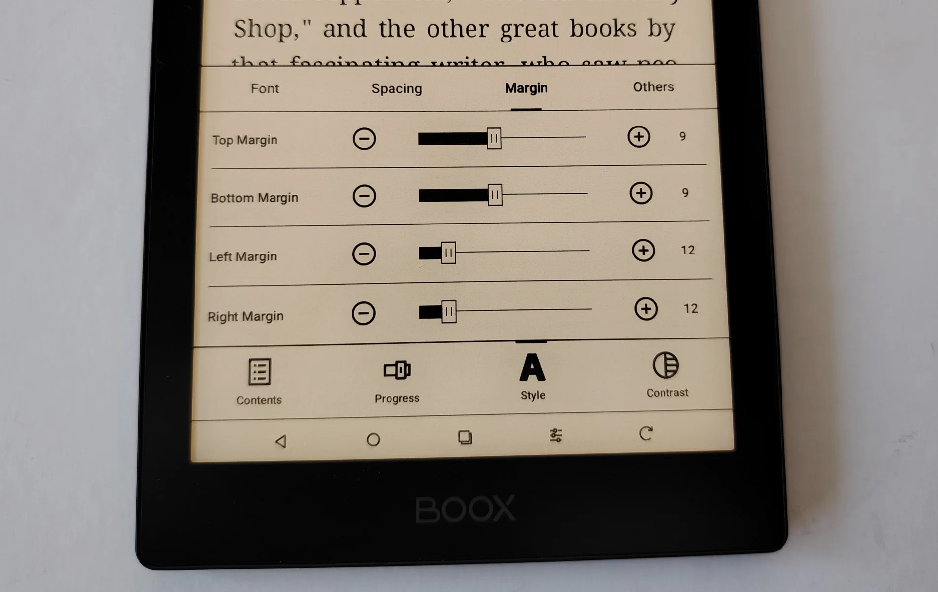 onyx boox go 6 e-reader