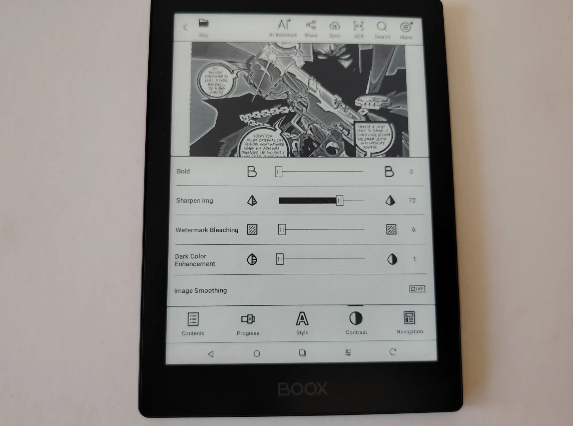 onyx boox go 6 e-reader