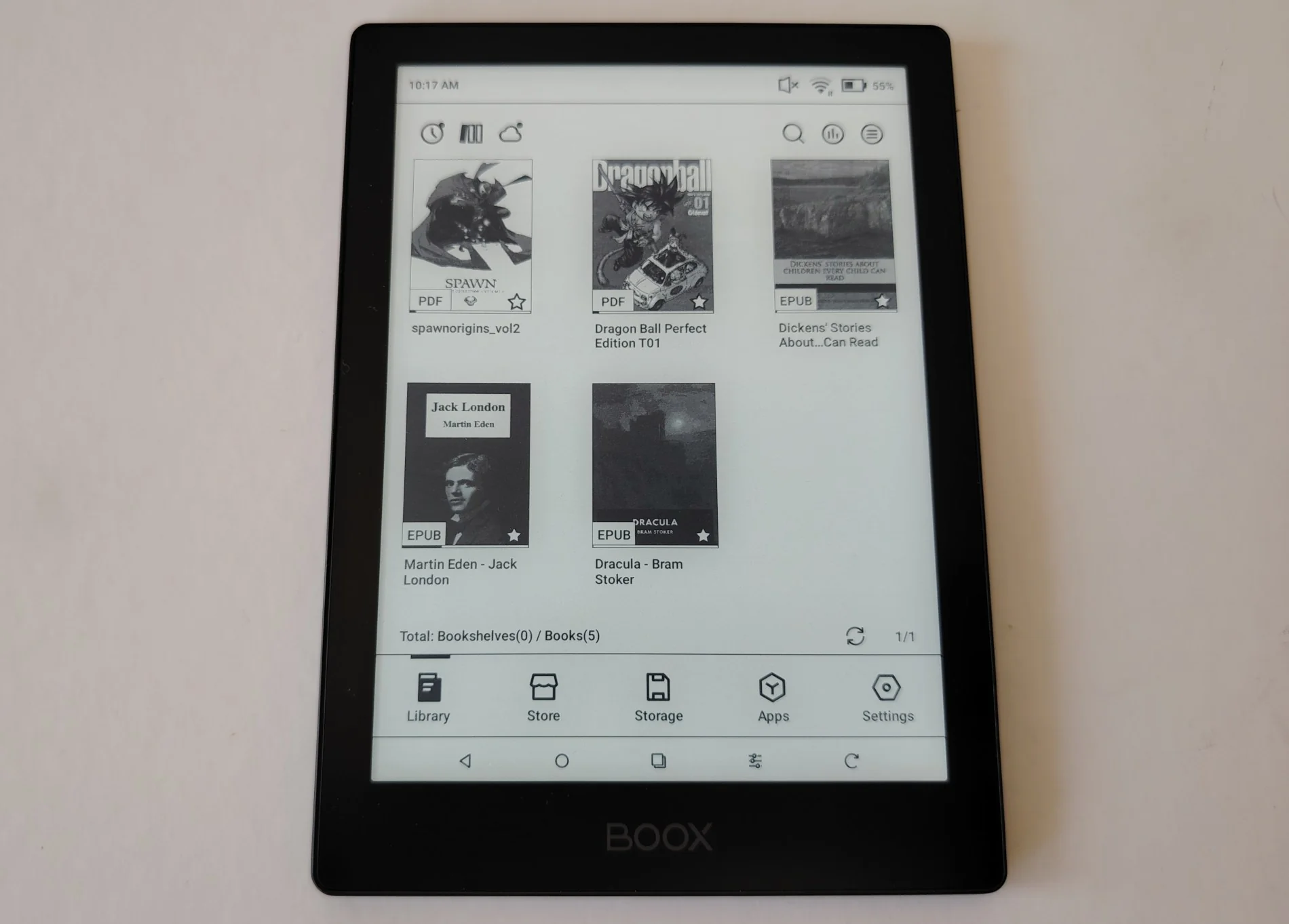 onyx boox go 6 e-reader