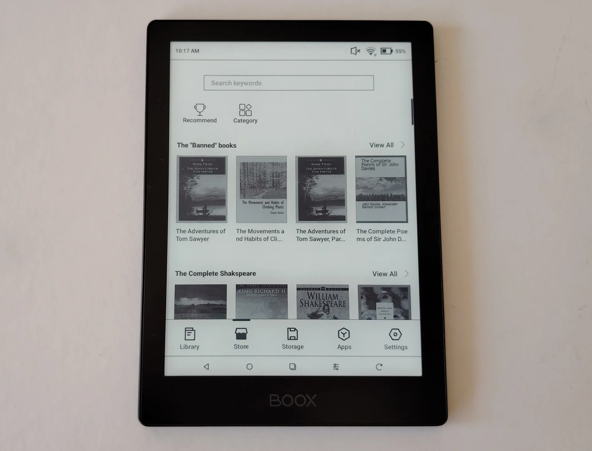 onyx boox go 6 e-reader