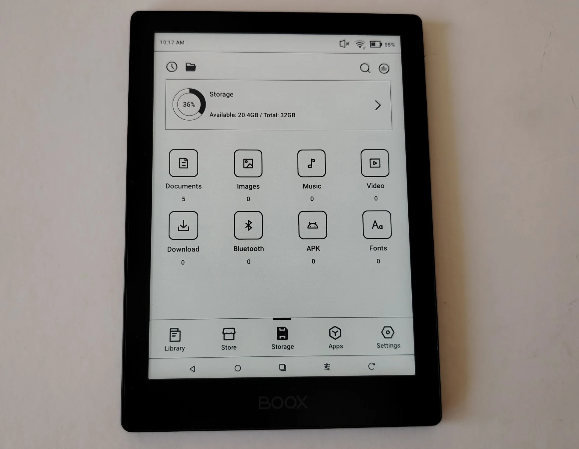 onyx boox go 6 e-reader