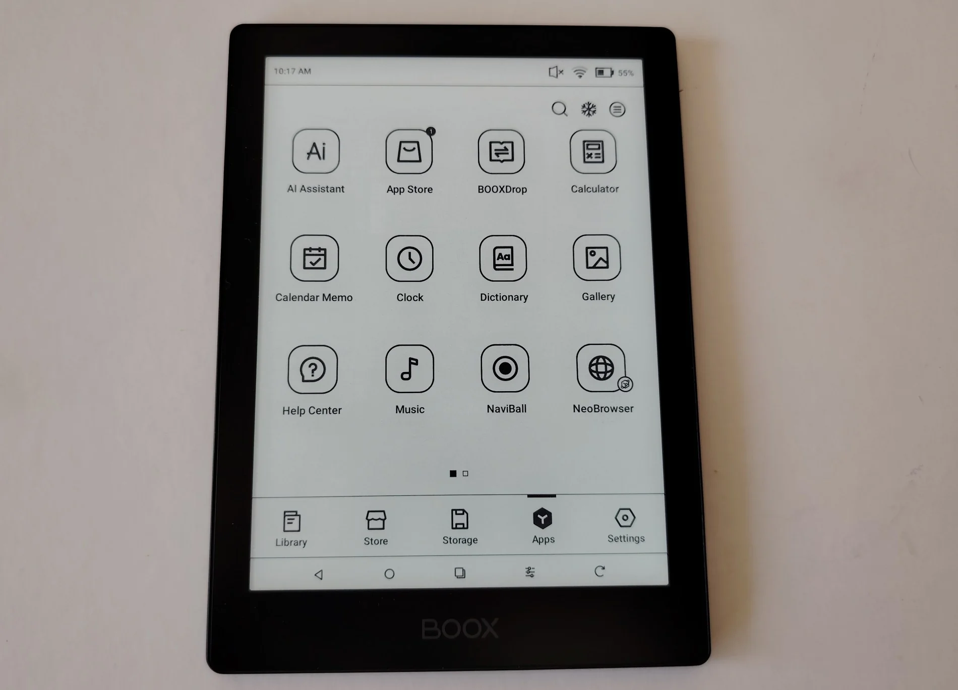 onyx boox go 6 e-reader