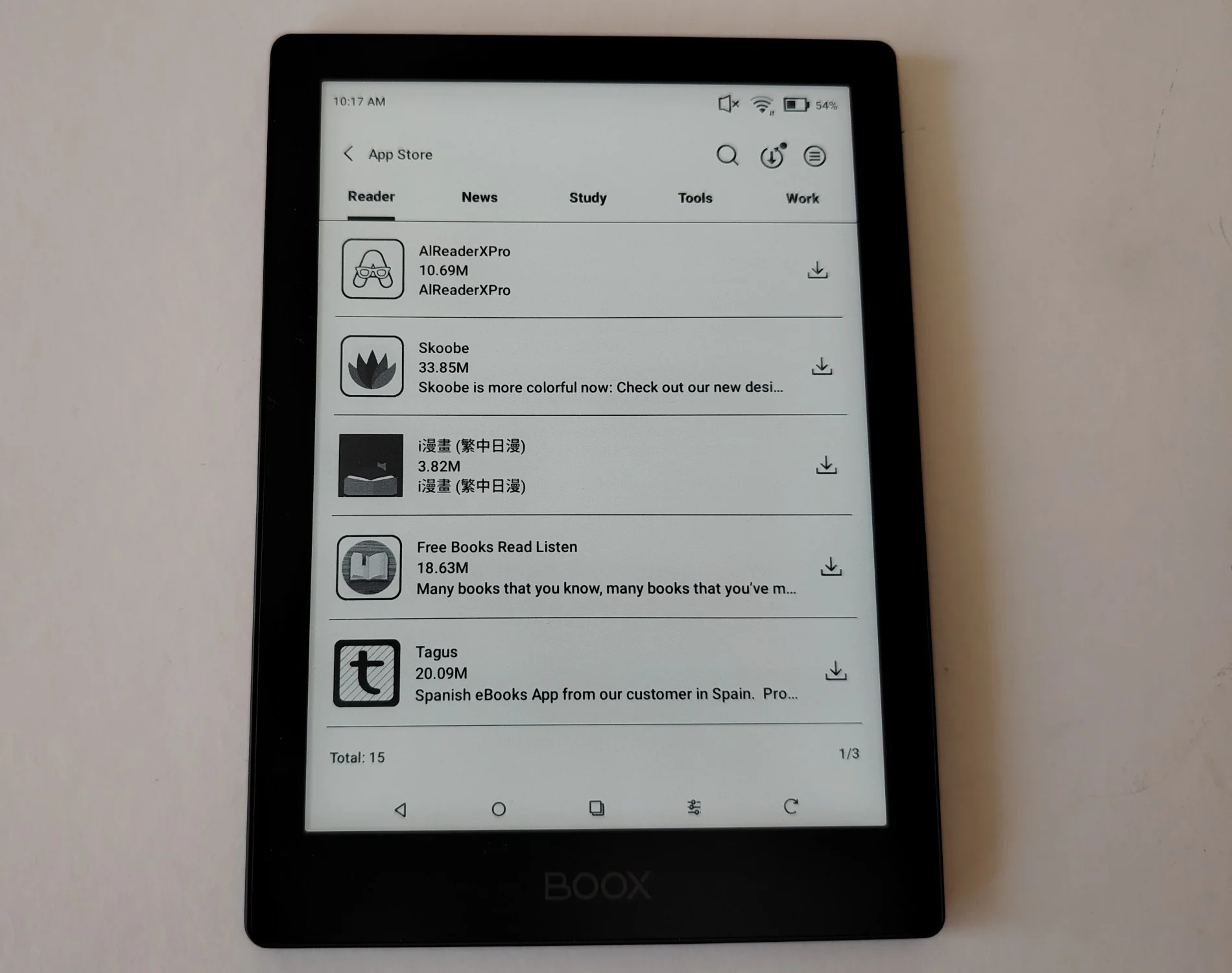 onyx boox go 6 e-reader