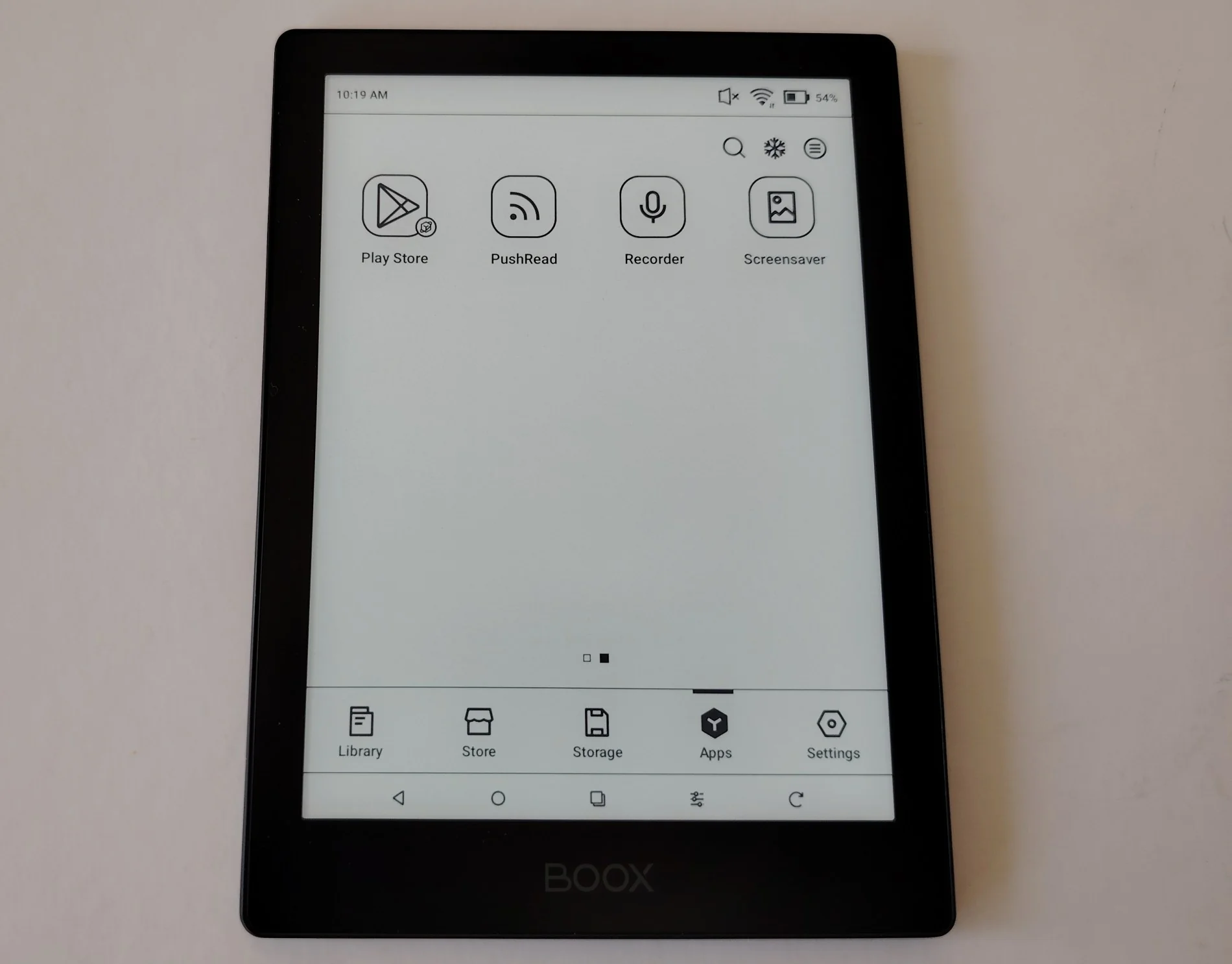 onyx boox go 6 e-reader