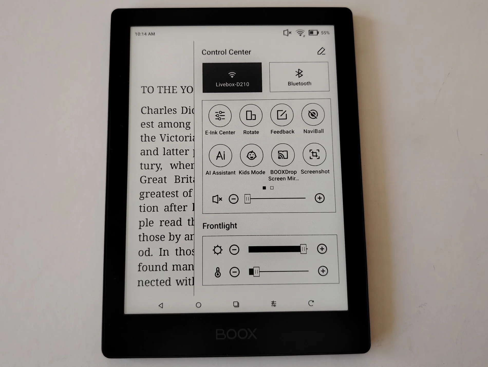 onyx boox go 6 e-reader