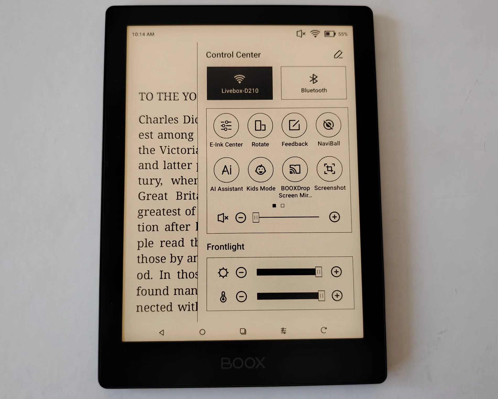 onyx boox go 6 e-reader