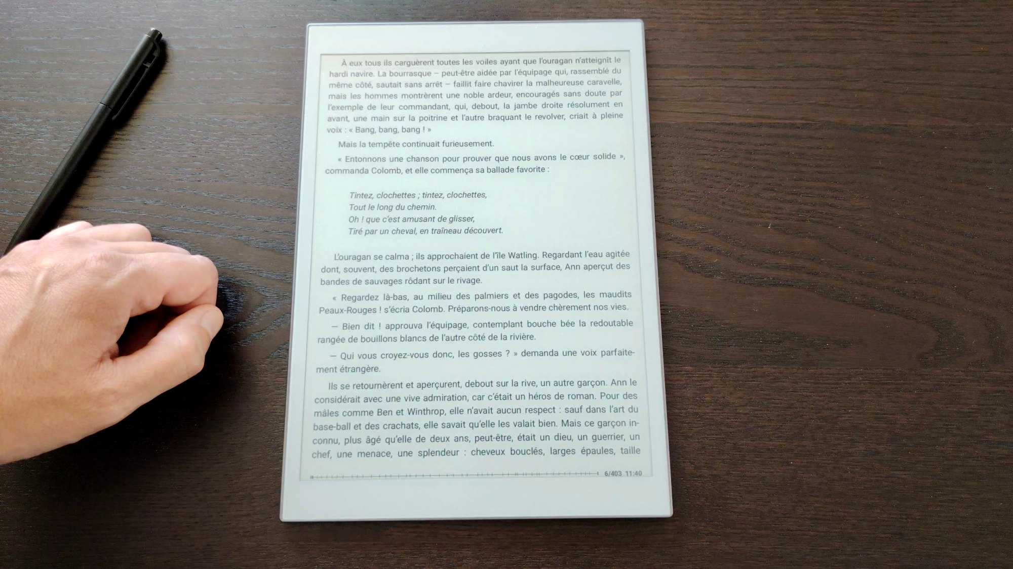 paperslate e-ink tablet