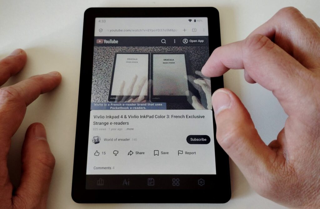 bigme B6 color android 14 ereader