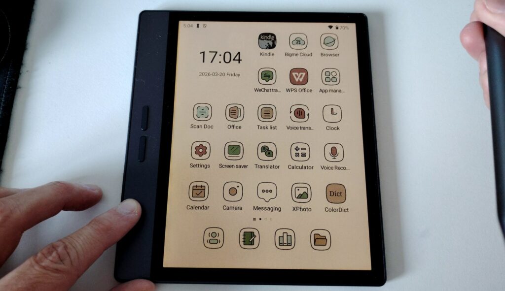 bigme B7 color e-reader review