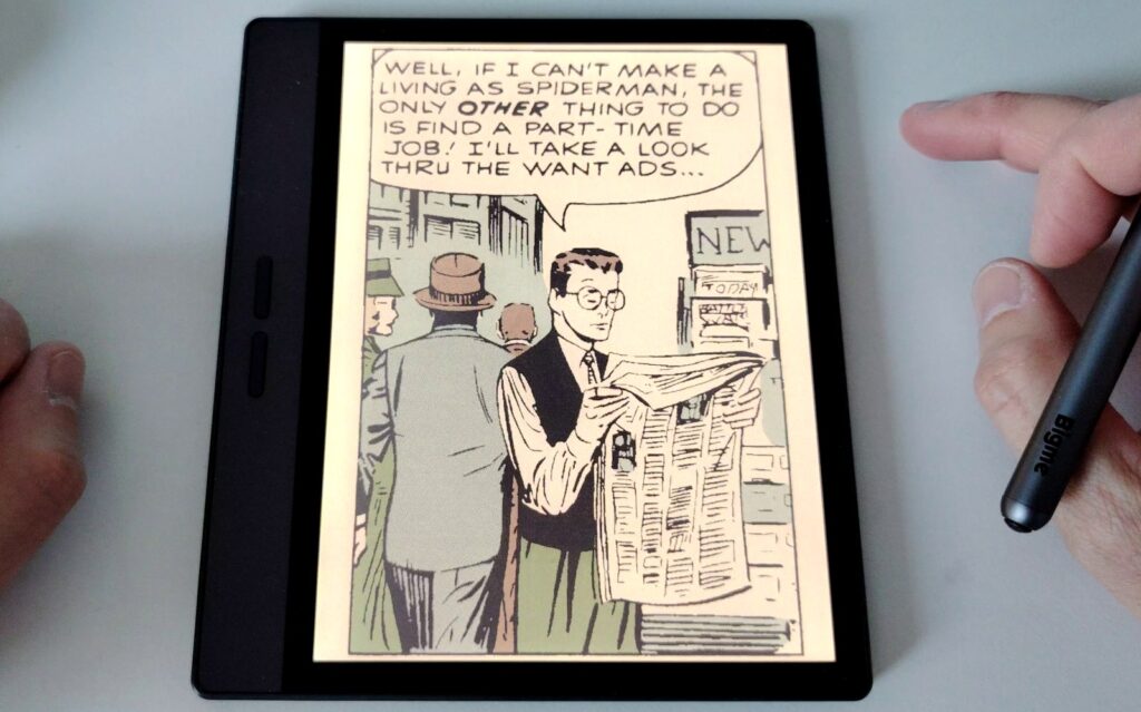 bigme B7 color e-reader review