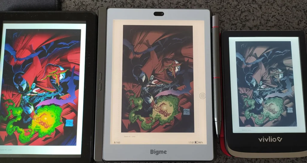 tablet, e ink kaleido 3