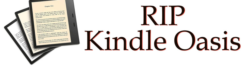 The end of the Kindle Oasis in 2024