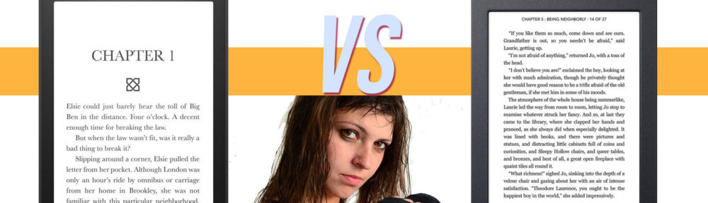 Kindle vs Kobo Nia : e-reader comparison