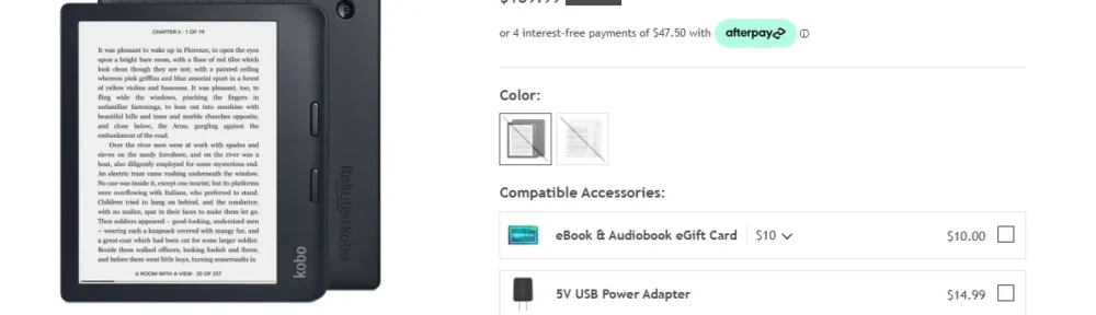 The Kobo Libra 2 e-reader has reached the end of its life