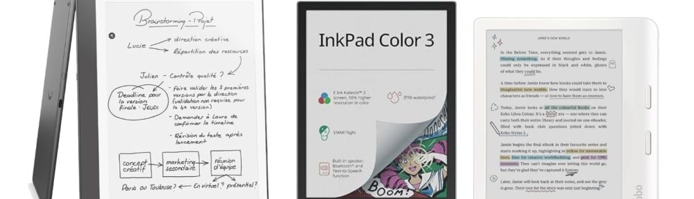 The best large screen E-readers (7, 8, 10 inch) for 2025