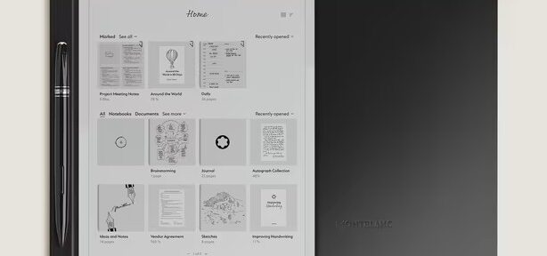 Montblanc Digital Paper: Luxury E Ink!