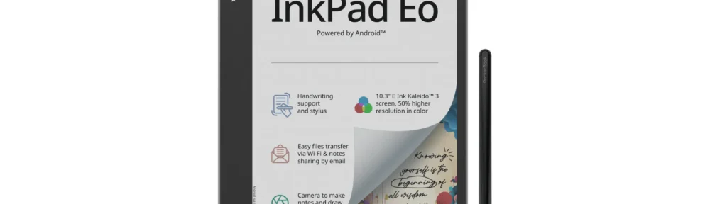 Pocketbook InkPad Eo: a new color e-reader available online