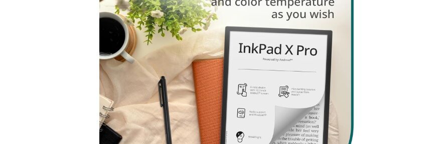 Pocketbook InkPad X Pro: Pocketbook’s first notepad e-reader is available