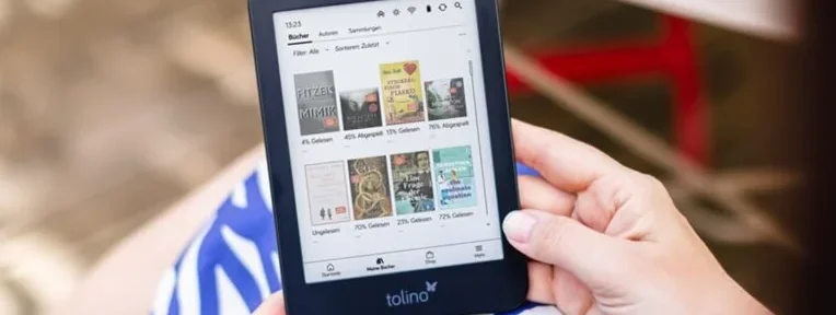 New Tolino color e-reader