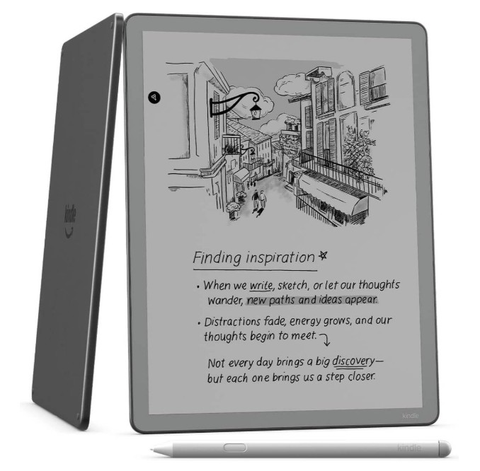 kindle scribe without frontlight