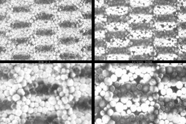 e ink particules and capsules