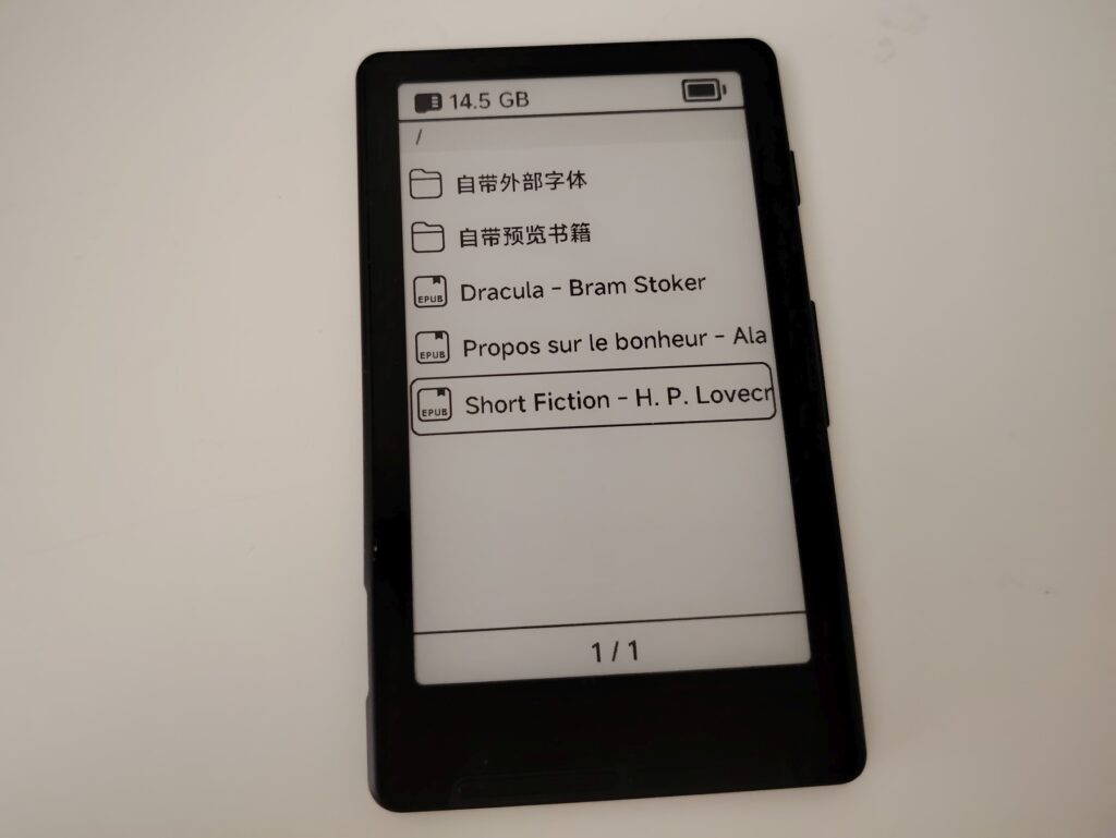 xteink x4 review with stock software
