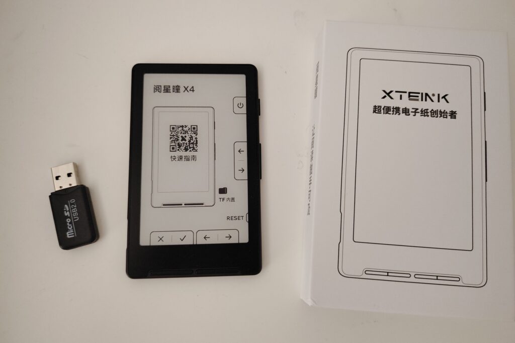 xteink x4 review with stock software